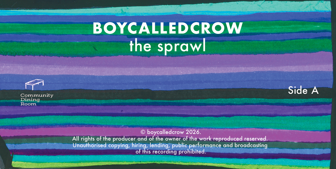 the sprawl - cassette shell, side A