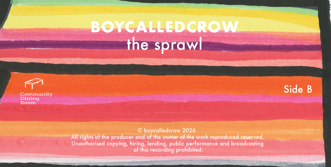 the sprawl - cassette shell, side B